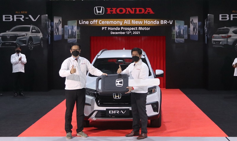 produksi br-v terbaru - pabrik karawang