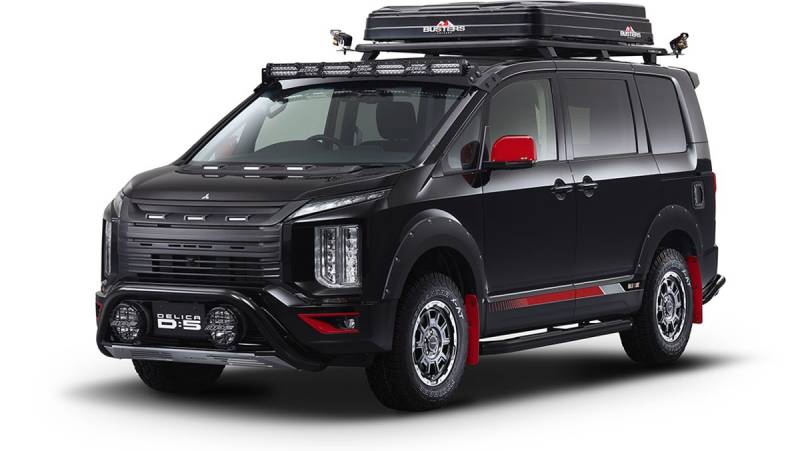mobil camping mitsubishi - delica d5