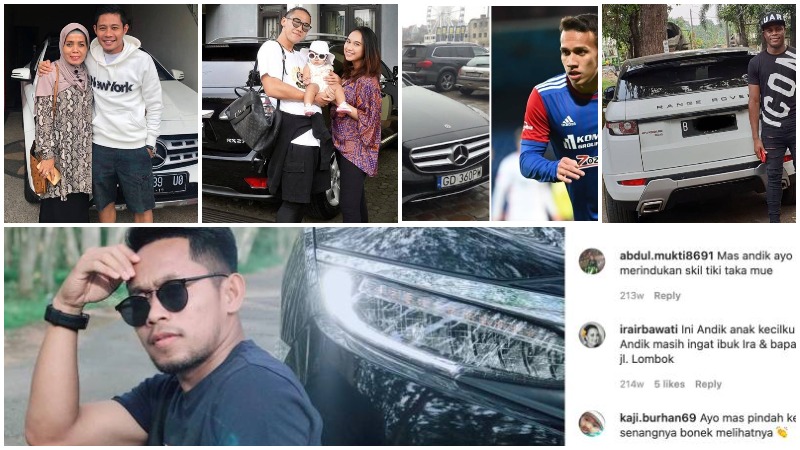Mobil Bintang Sepak Bola Indonesia