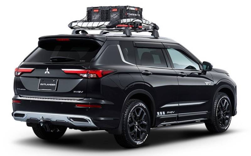 mobil camping mitsubishi - outlander phev 