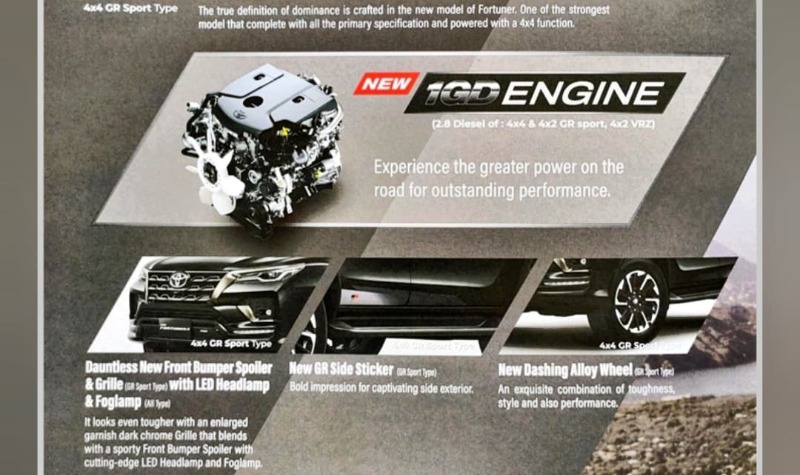 bocoran toyota fortuner 2.8 liter diesel