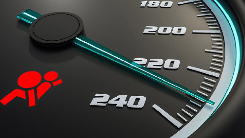 lampu indikator mobil - air bag