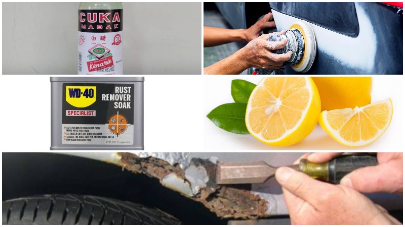 Cara Menghilangkan Karat Pada Mobil