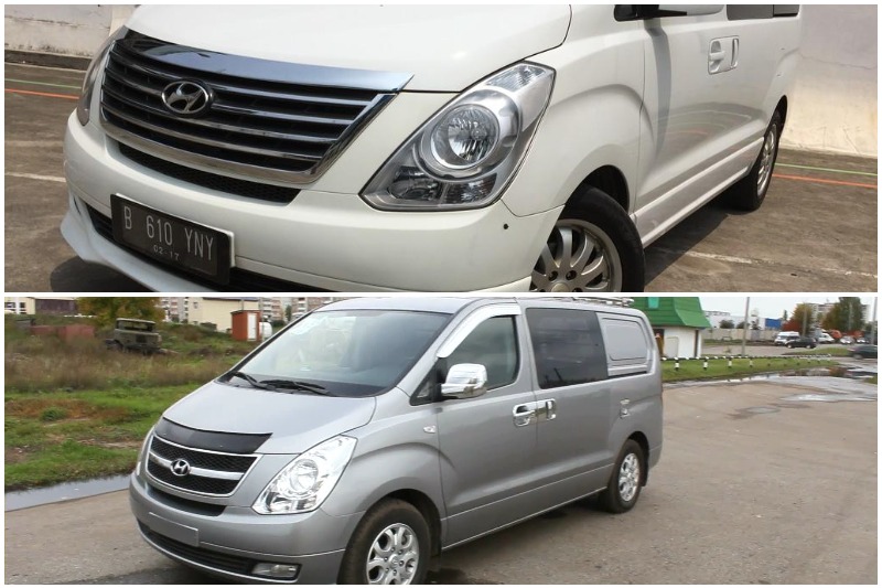 hyundai starex vs h1