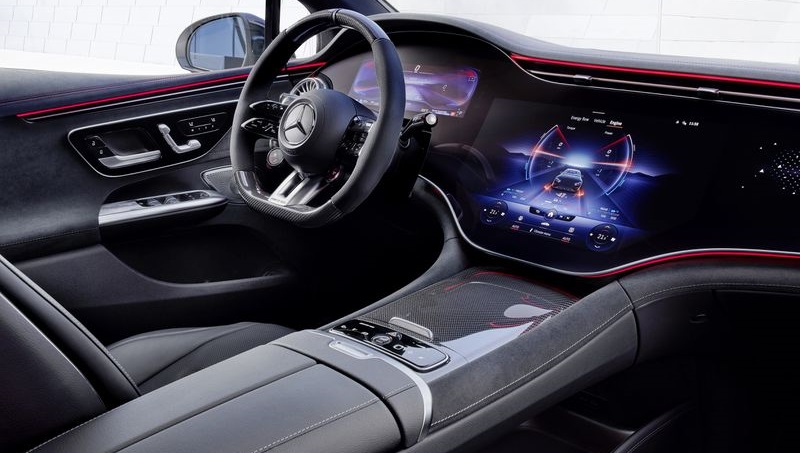 spesifikasi mercedes-amg eqe - interior