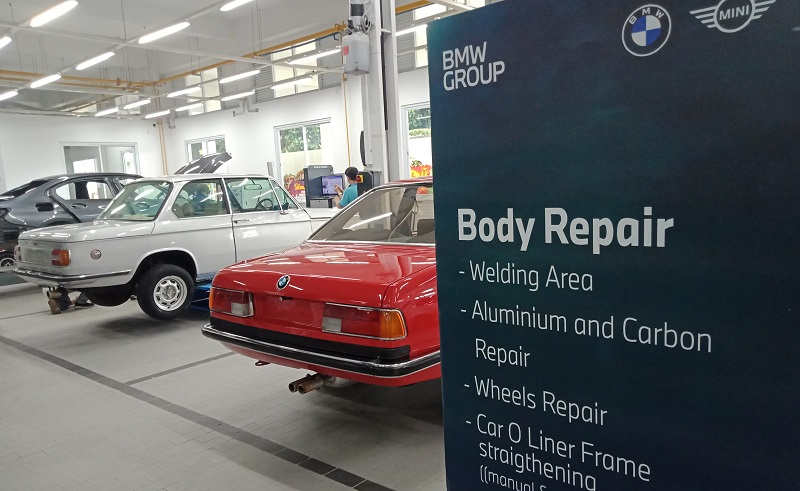 BMW Ultima, bengkel BMW