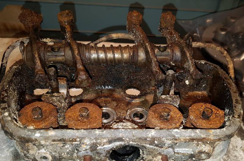 Akibat oli mesin mobil habis