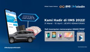 Moladin Menjadi Official Trade-in Partner di IIMS 2022