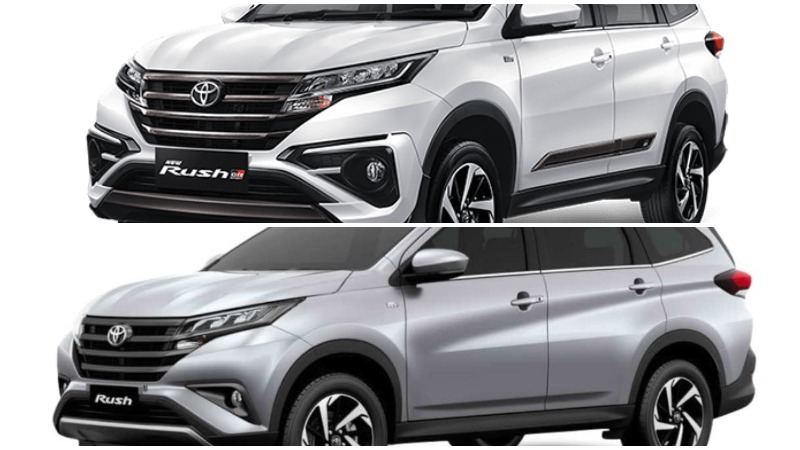 Perbedaan Toyota Rush G VS GR Sport