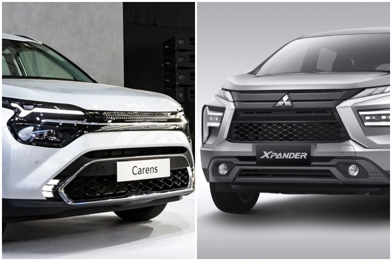 kia carens vs mitsubishi xpander