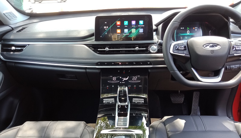 spesifikasi chery tiggo 7 pro indonesia - interior