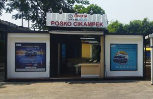 Posko Mudik Toyota Siap Layani Konsumen
