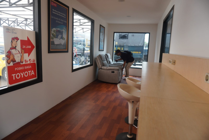 Posko Mudik Toyota