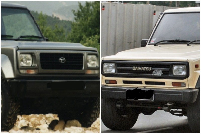 Daihatsu Taft vs Feroza