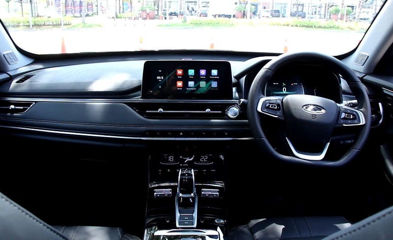 test drive chery tiggo 7 pro - interior