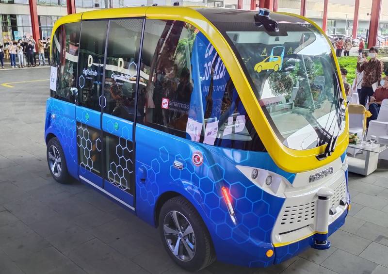 Uji Coba Kendaraan otonom