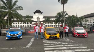 Honda Brio Slalom Challenge 2022, Goyang Bandung