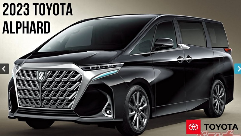 Toyota Alphard model 2023