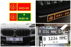 Jenis Plat Nomor Mobil, Berdasarkan Warna dan Hurufnya!