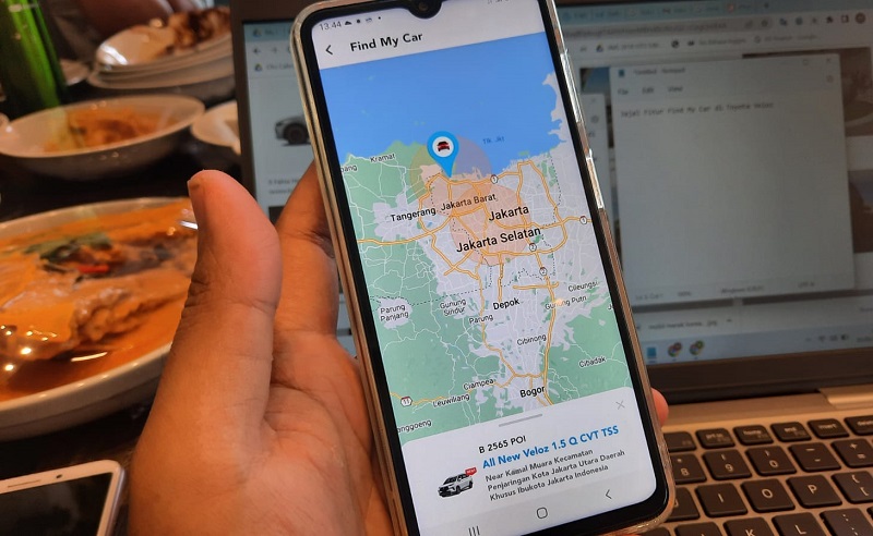 Find My Car Toyota Veloz