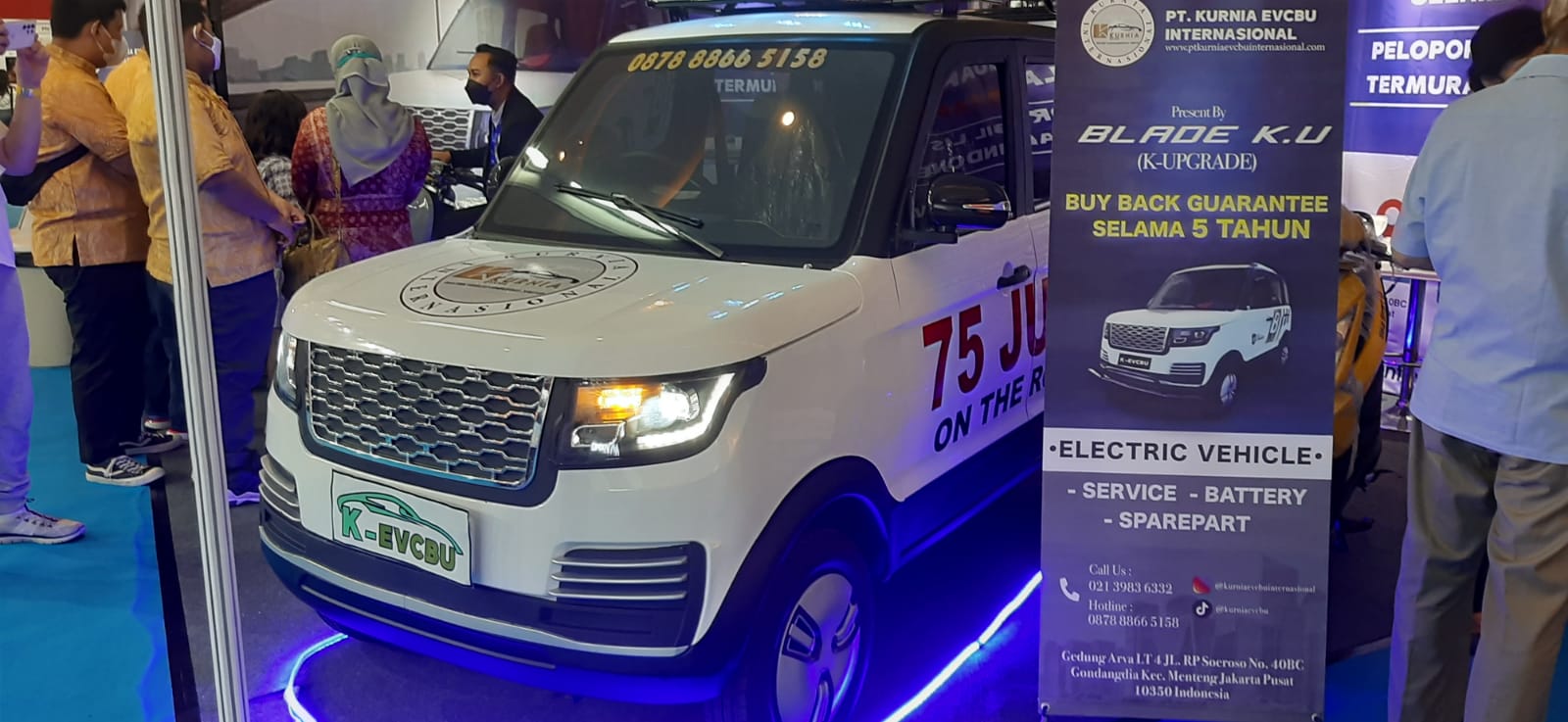 Mobil Listrik Terunik di PEVS