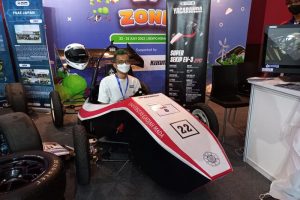 Mobil Balap Listrik Mahasiswa UGM, Yacaranda Super Sekip!