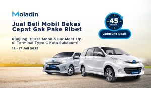 Moladin Ramaikan Car Meet Up Sukabumi, Layani Jual Beli Mobil Bekas!