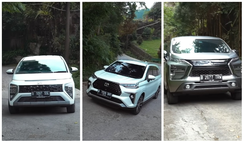 Hyundai Stargazer Kuat Menanjak Vs Toyota Veloz Vs Mitsubishi XPander