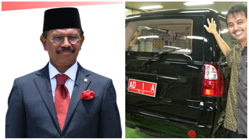 koleksi mobil Johnny G. Plate