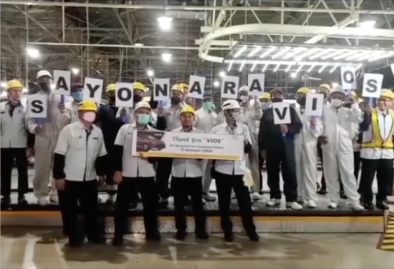 Toyota Vios Setop Produksi