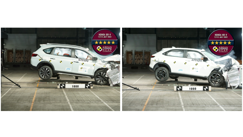 BR-V Raih Tingkat Keselamatan