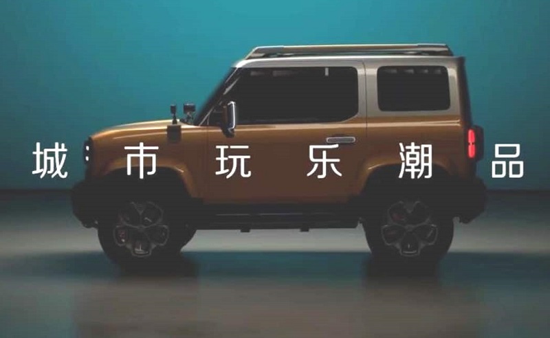 baojun wuling 4x4 ev - tampak samping