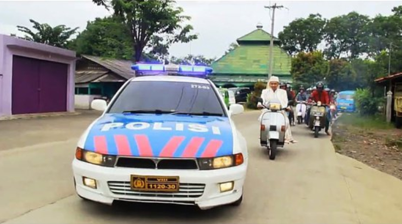 Mobil Polisi Indonesia - Mitsubishi Galant