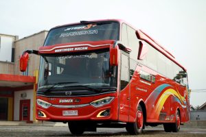 Sumex 97 Rilis Hino R260 dengan Bodi Jetbus 3+MHD, Mewah!