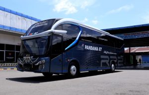 PO Pandawa 87 Rilis Bus Hino RM 280, Bodi Skylander R22 SHD