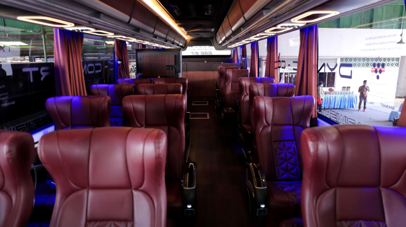 PO Pandawa 87 Rilis Bus Hino RM 280