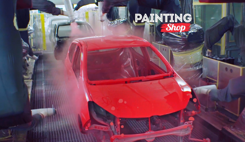 Perkembangan cat mobil ala pabrikan Daihatsu