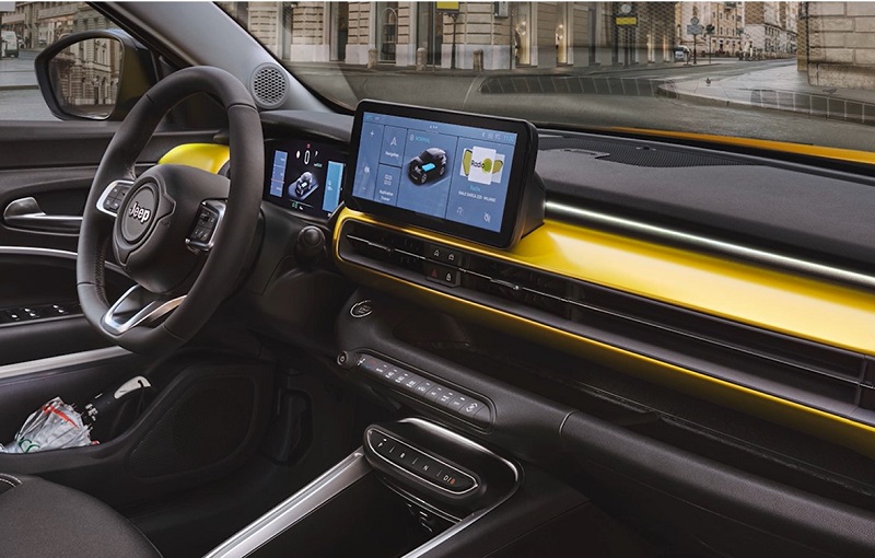 Spesifikasi Jeep Avenger: SUV Listrik Pertama, Dijual 2023! jeep avenger - interior