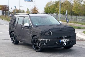 Spy Shots Hyundai Santa Fe 2024, Mirip Land Rover!