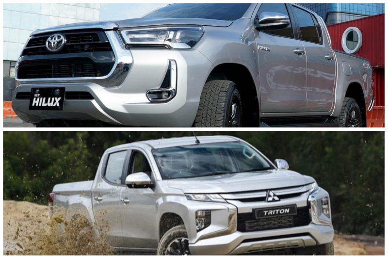 Toyota Hilux vs Mitsubishi Triton