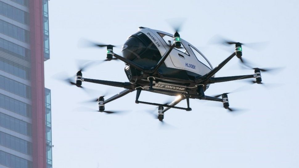 5 Mobil Terbang yang Ada di Dunia, Bisa Dibeli? mobil terbang yang ada dunia - ehang