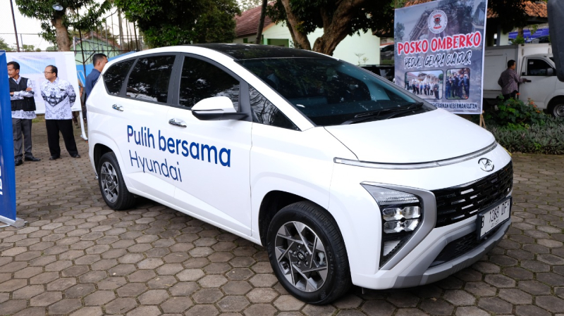 Hyundai donasikan korban gempa Cianjur