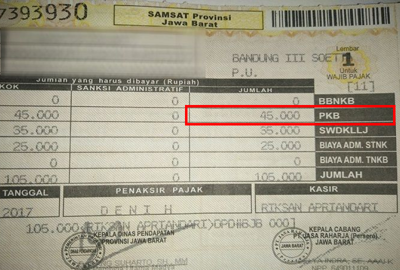 pentingnya bawa STNK fisik