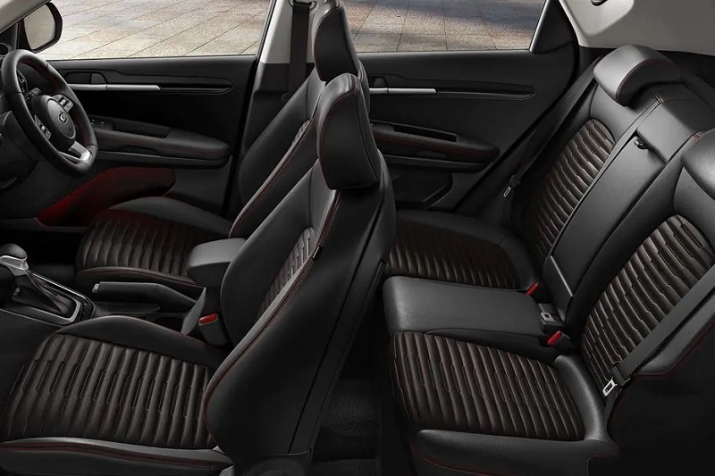 honda wr-v vs toyota raize vs kia sonet - interior sonet