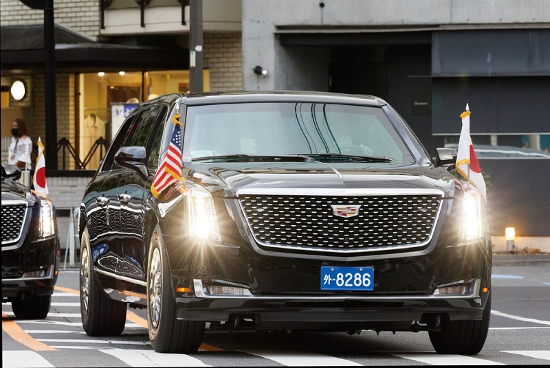 mobil presiden amerika serikat - the beast
