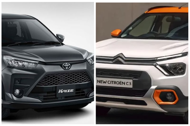 Citroen C3 vs Toyota Raize 1.2