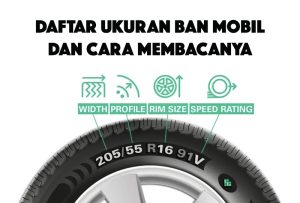Daftar Ukuran Ban Mobil, Kenali Cara Membacanya