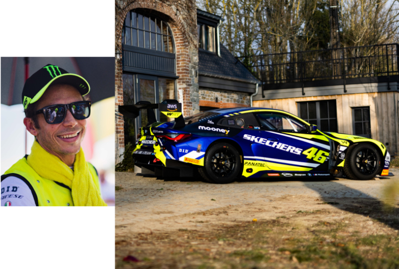 Valentino Rossi Balapan Naik BMW M4 GT3 untuk Musim 2023