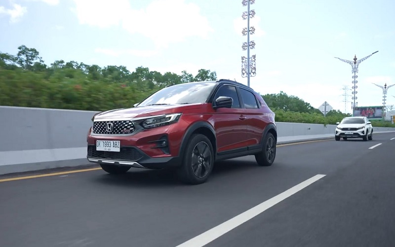 tes drive Honda WR-V