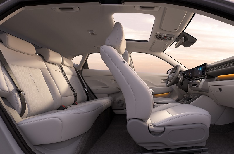 hyundai kona 2023 - interior